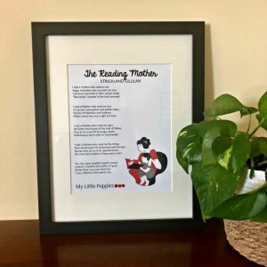 The Reading Mother | My Little Poppies A visual reminder of why we are all doing this homeschool thing! "The Reading Mother" will inspire you to share the joy of reading with your kids.