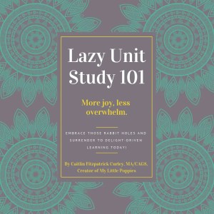 Lazy Unit Study 101: Learn to Embrace Those Rabbit Holes and Surrender to Delight-Driven Learning by Caitlin Fitzpatrick Curley, MA/CAGS