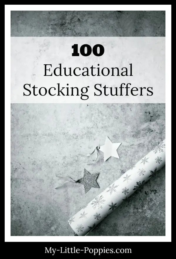 100 Educational Stocking Stuffers for Families | My Little Poppies