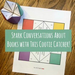 Spark Conversations About Books with This Cootie Catcher! | My Little Poppies