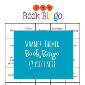 Summer-Themed Book BINGO {3-piece set} A fun alternative to traditional reading logs! | My Little Poppies