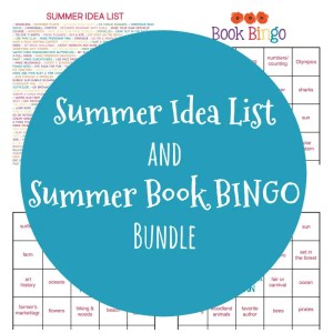 Summer Idea List & Summer-Themed Book BINGO Bundle | My Little Poppies Make summer 2020 a memorable one for the whole family with this GIGANTIC fun-filled Summer Idea List and 3-piece Summer-Themed Book BINGO set!