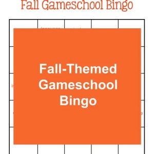 Fall-Themed Gameschool Bingo | My Little Poppies