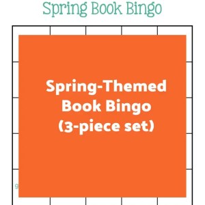 Spring-Themed Book Bingo (3-piece set) | My Little Poppies