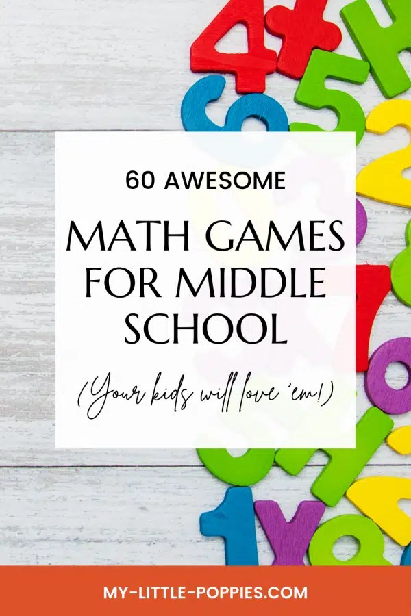 Awesome Math Games For Middle School | My Little Poppies