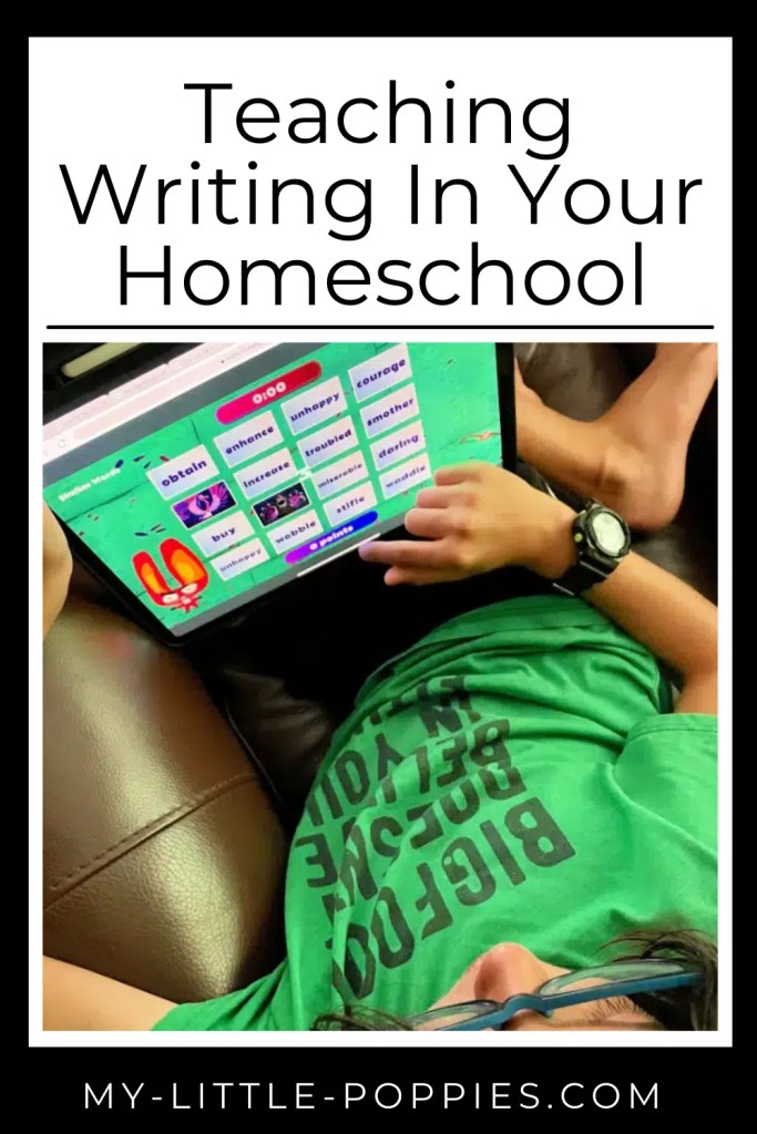 Teaching Writing In Your Homeschool