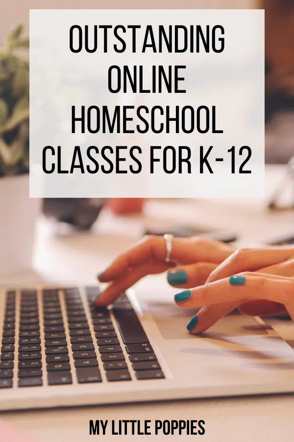 Outstanding Online Homeschool Classes For K-12 | My Little Poppies