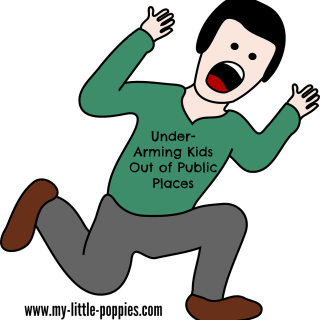 Under-arming out of public places