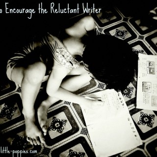 How to Encourage a Reluctant Writer