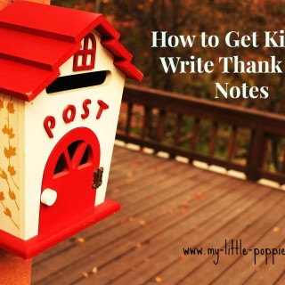 How to Get Kids to Write Thank You Notes