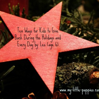Top Ten Ways for Kids to Give Back