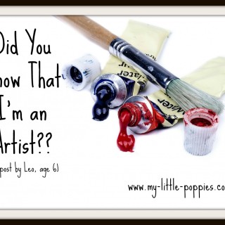 Did You Know I’m an Artist?