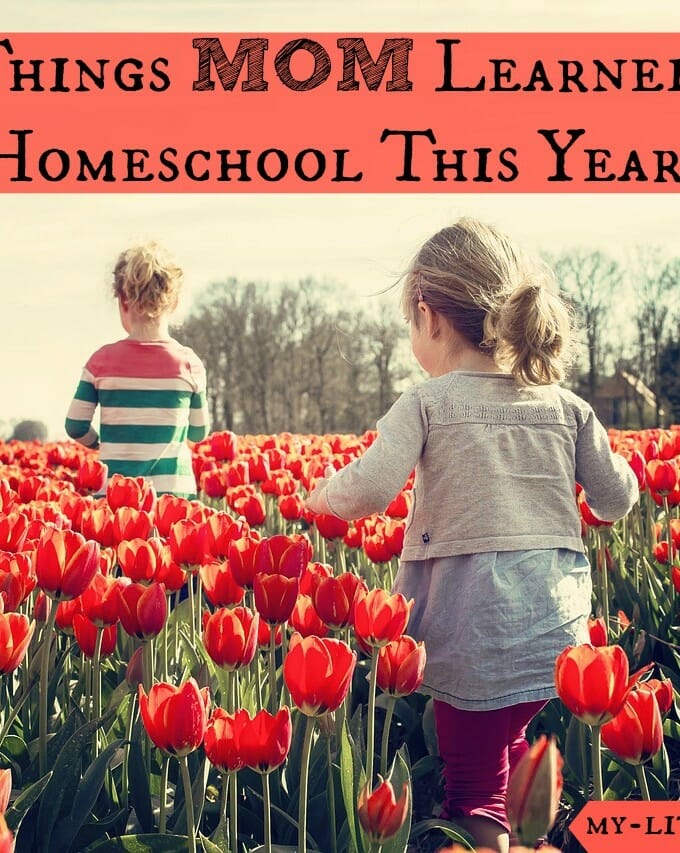 10 Things Mom Learned in Homeschool This Year