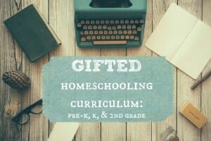 Gifted Homeschooling Curriculum