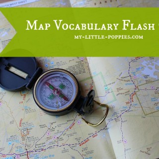 Map Vocabulary Flash Cards