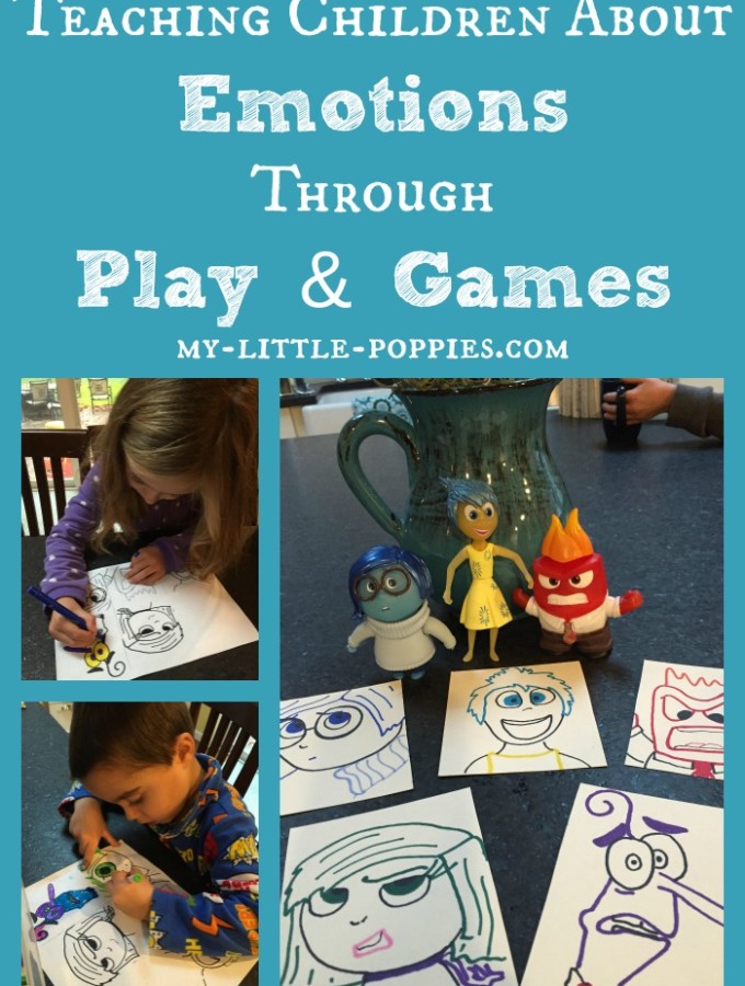 Teaching Children About Emotions Through Play {Plus a game tutorial!}