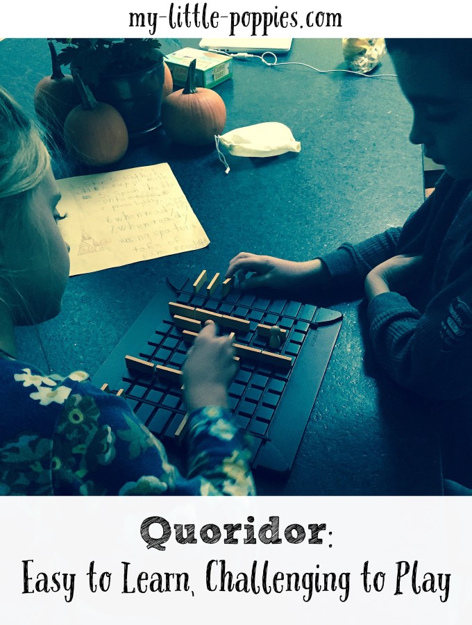 Quoridor: Easy to Learn, Challenging to Play