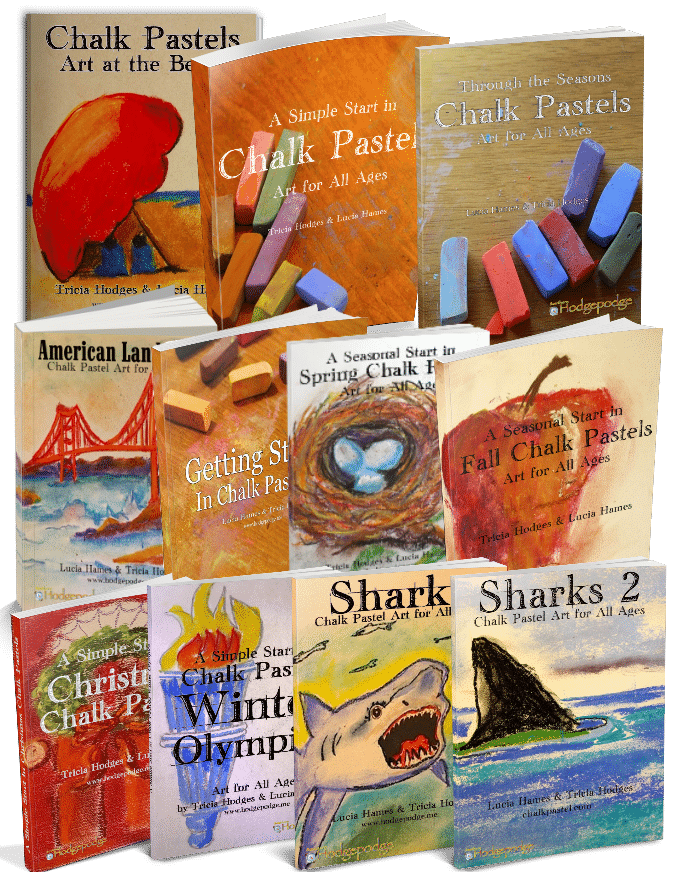 Get Ready for Summer with this Seashore Chalk Pastel Video Art Course