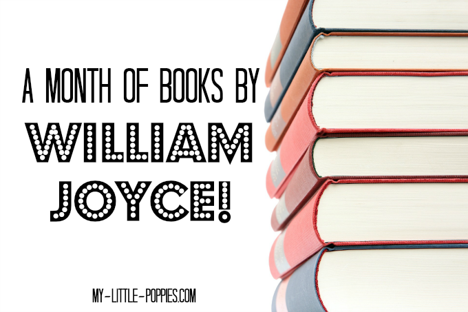 Family Book Club, virtual book club, my little poppies, wiliam joyce books