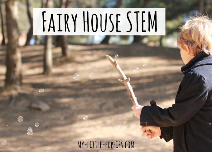 STEM, STEAM, fairy houses, fairy village, how to make a fairy house, fairies, play, imagination, creativity, homeschool