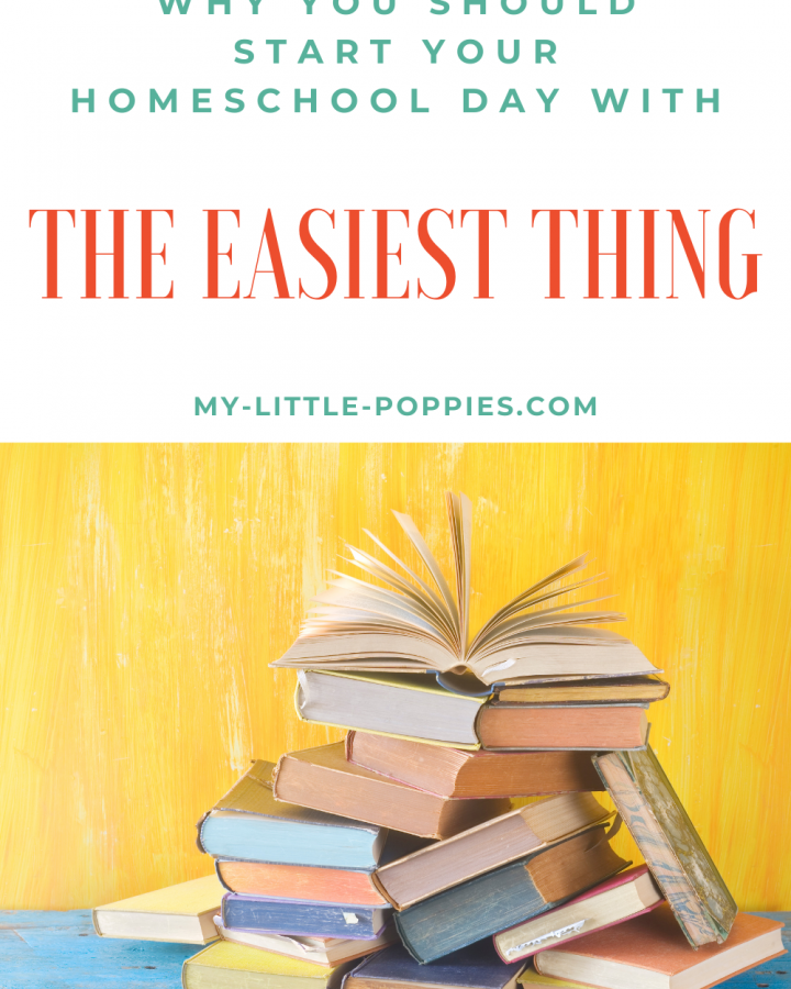 Why You Should Start Your Day with the Easiest Thing | My Little Poppies