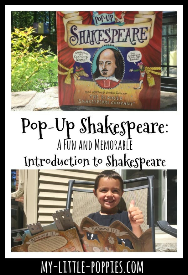 'Pop-Up Shakespeare' Is A Fun and Memorable Introduction to Shakespeare | My Little Poppies