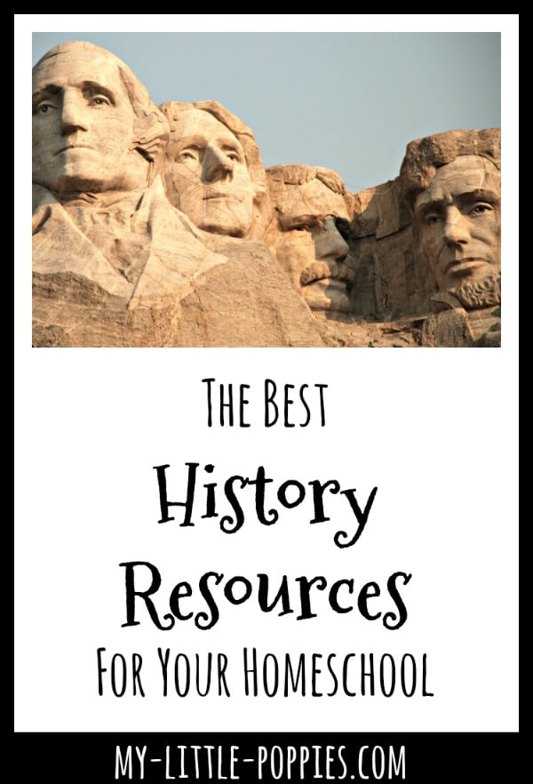 The Best History Resources For Your Homeschool | My Little Poppies