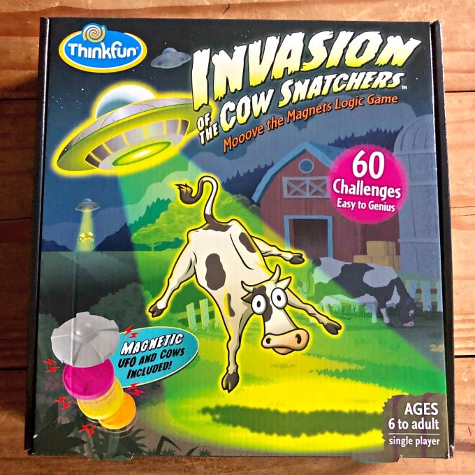Invasion of the Cow Snatchers: A Magnetic One-Player Logic Game from ThinkFun | My Little Poppies