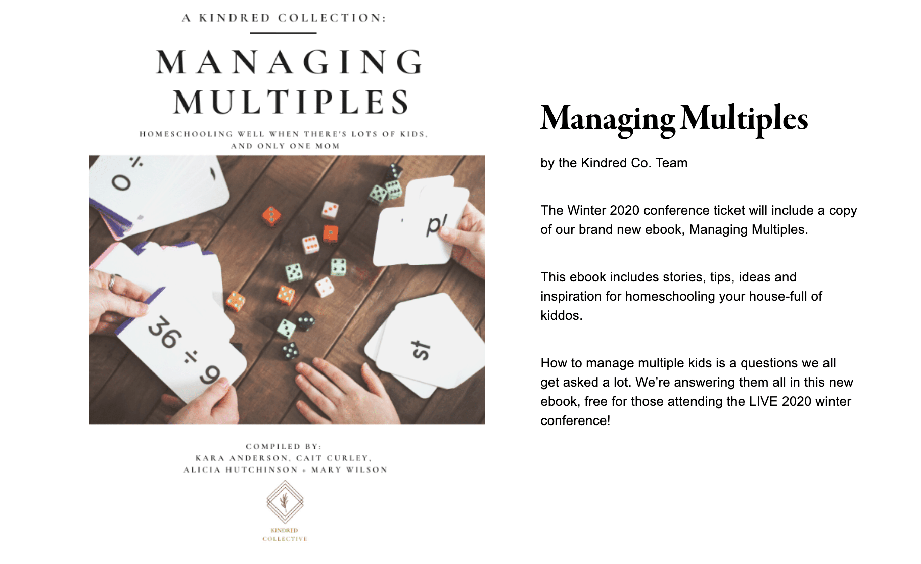 Kindred Homeschool Conference Winter 2020: Finish the Homeschool Year Strong | My Little Poppies